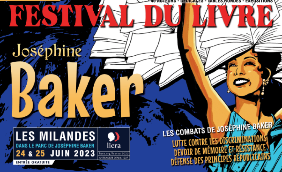 Festival du livre Joséphine Baker • 23, 24 & 25 juin 2023